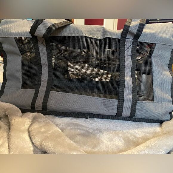 Small Zip Mesh Dog Carrier - Picture 1 of 6